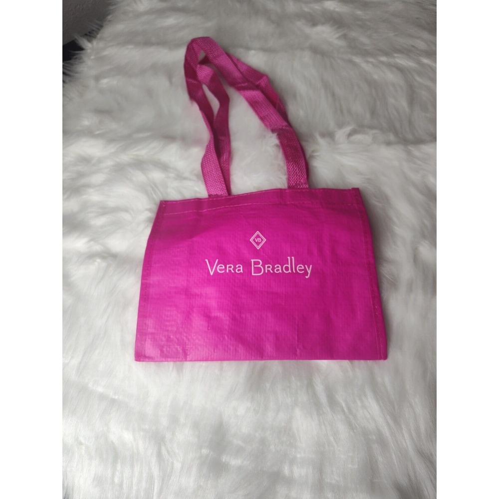 Vera Bradley Reusable Tote Bag Shopping Bag Pink New